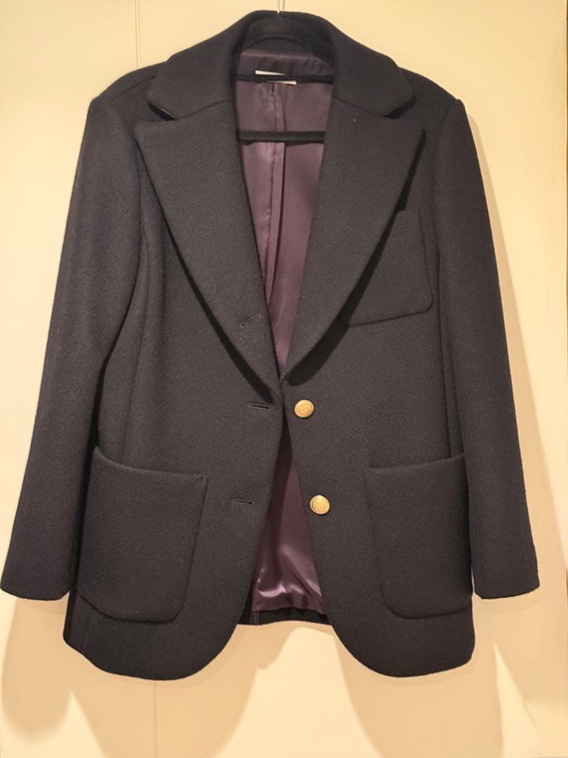 ESTNATION 濃紺ジャケットコート