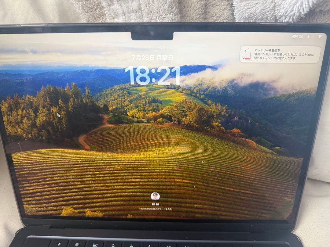 MacBook Air M3 2024モデル US 英字配列