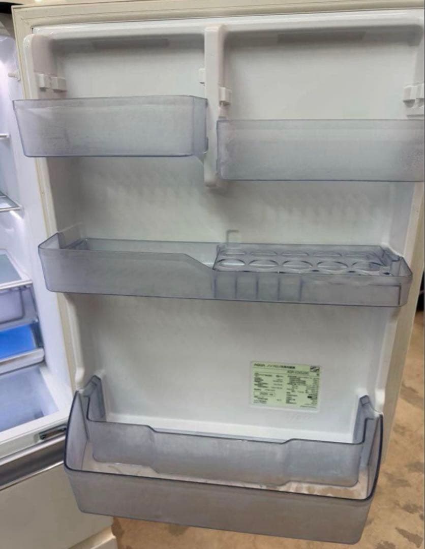 2020年式 430L AQUA 冷蔵庫 AQR-VZ43J(W)