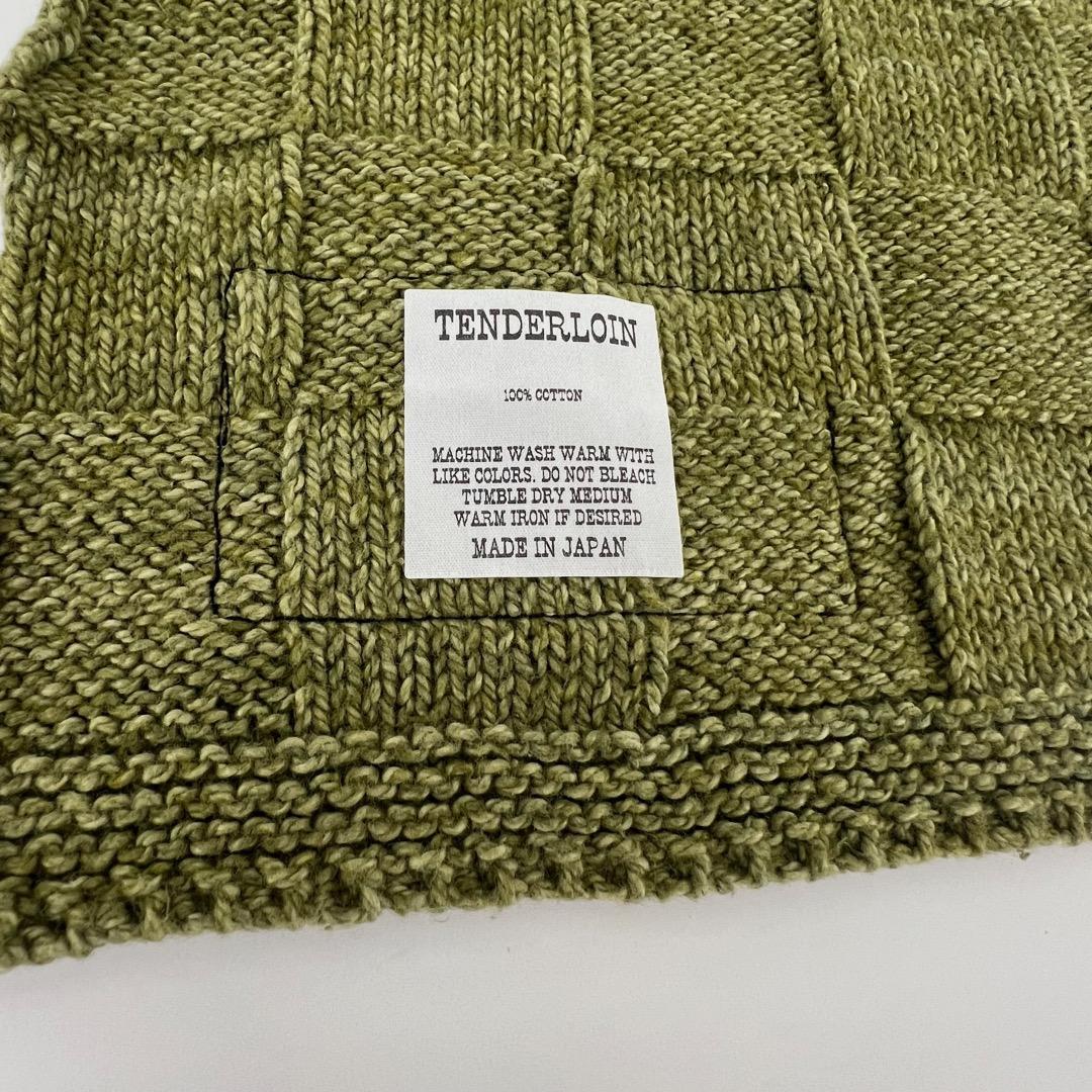 テンダーロイン COTTON STOLE 編込みコットンストール