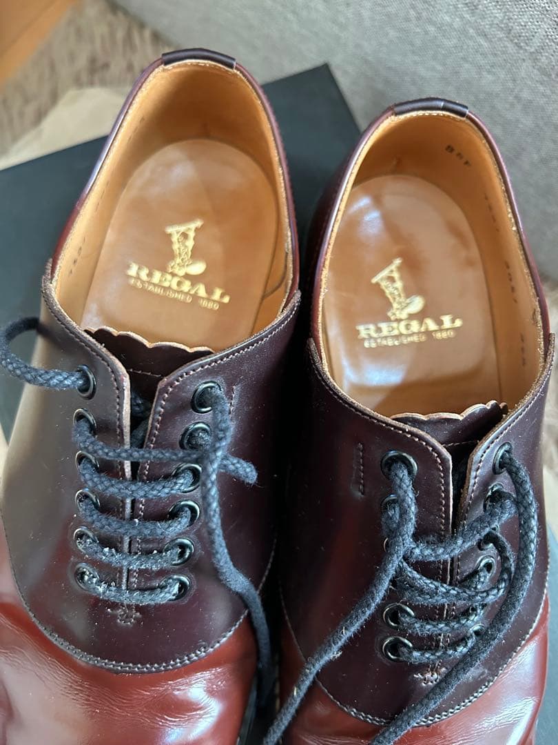 リーガル　サドルシューズ