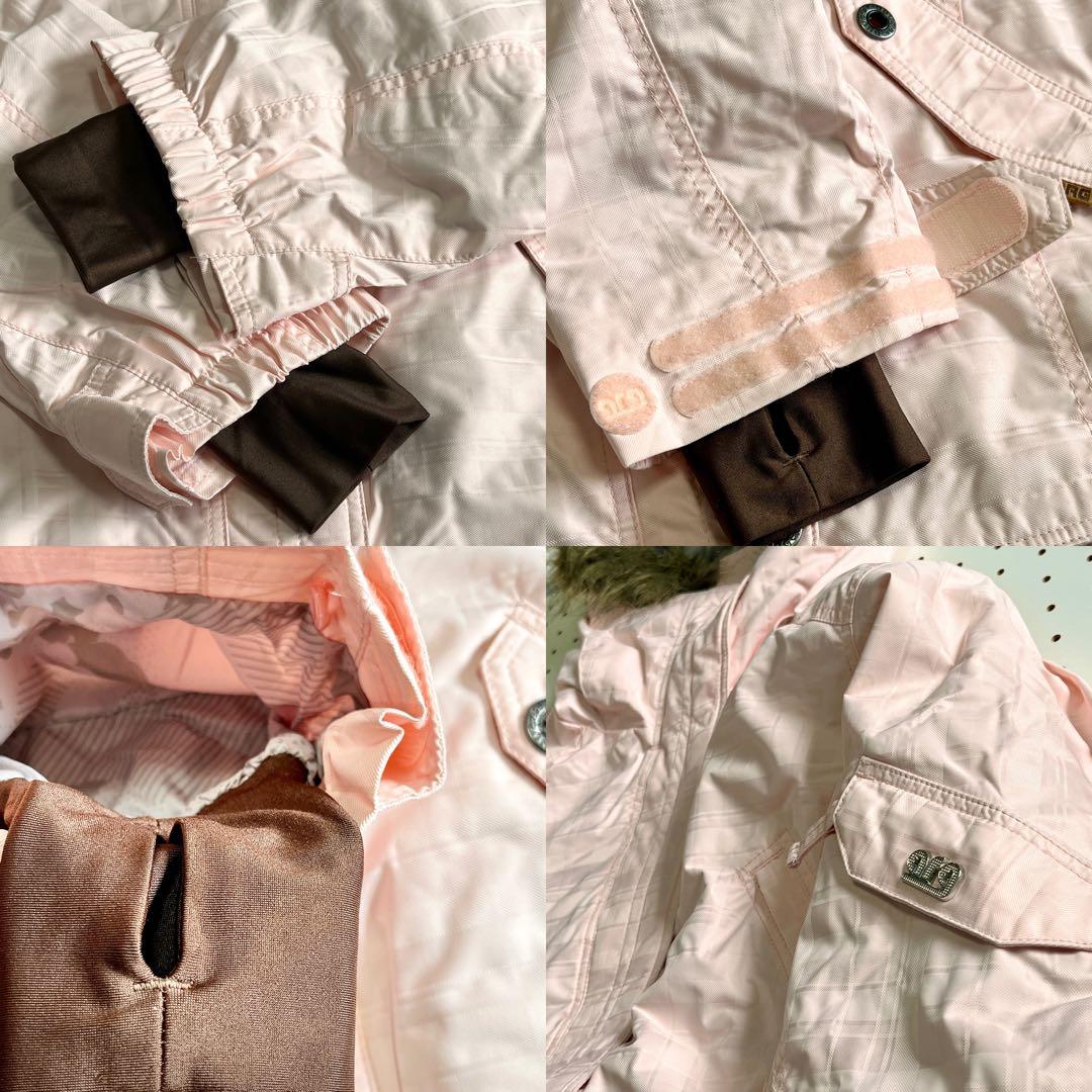 arg 上下セット レディース スノボ スキー ウェア 帽子マフラー ゴーグル