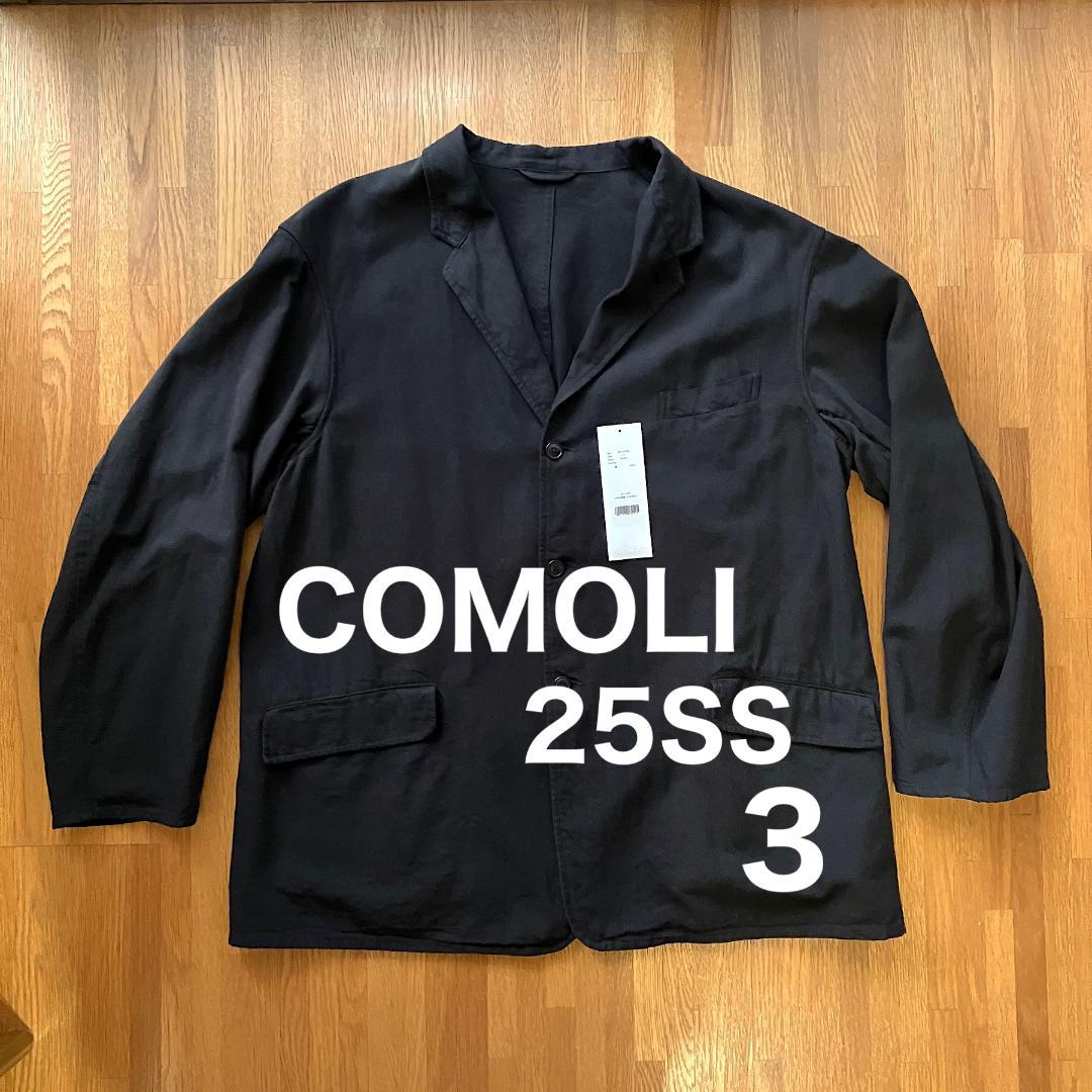 25SS 1回着用 美品 COMOLI（コモリ）コットンダックス ジャケット 3