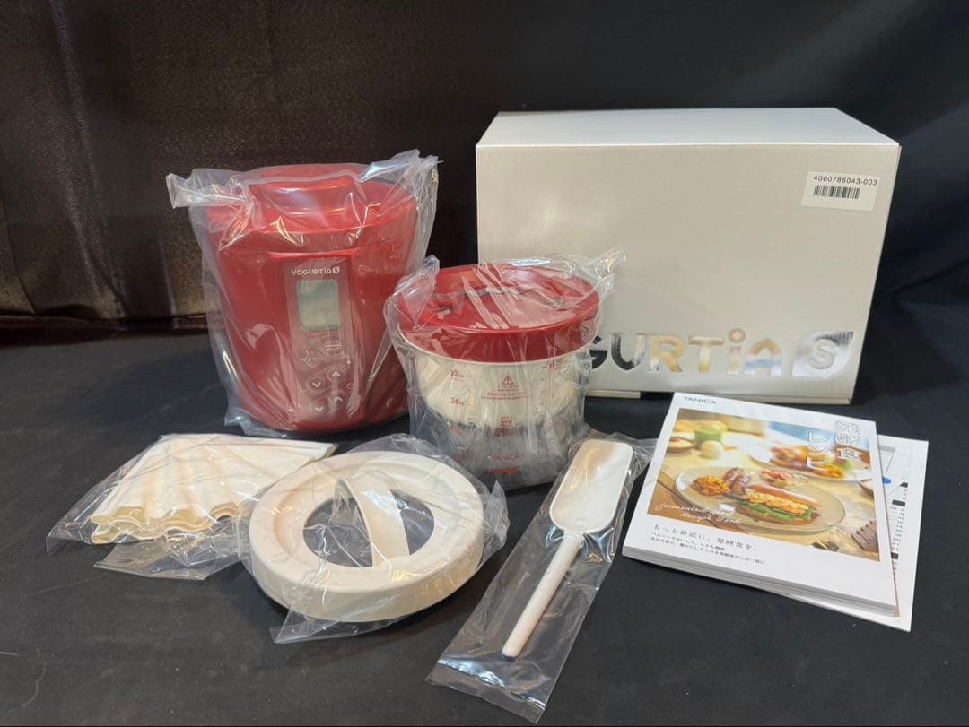 新品未使用 ヨーグルティアS YOUGURTIA S RD 赤