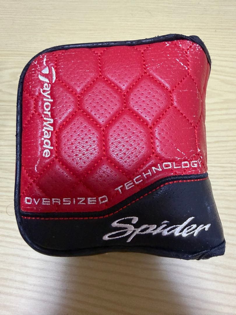 テーラーメイド　パター スパイダー（グリップ新品）カバー付き