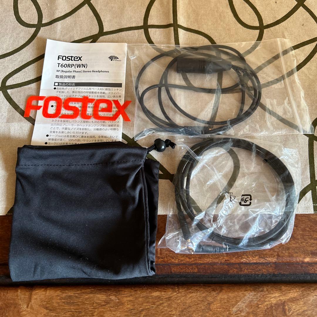 FOSTEX T60RP(WN) 純正バランスケーブルセット 限定モデル