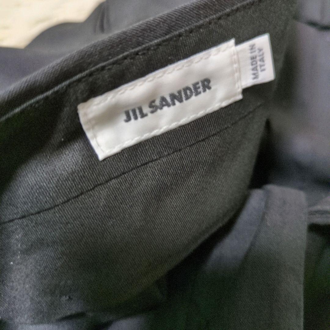美品✨JIL SANDER スラックス ブラック ストレッチ入り イタリア製