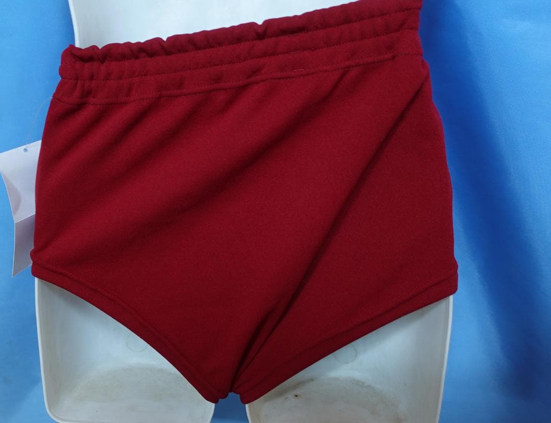 アシックス　ジェレンク　U-718　新品　ナイロン　ブルマ　エンジ・緑　２枚