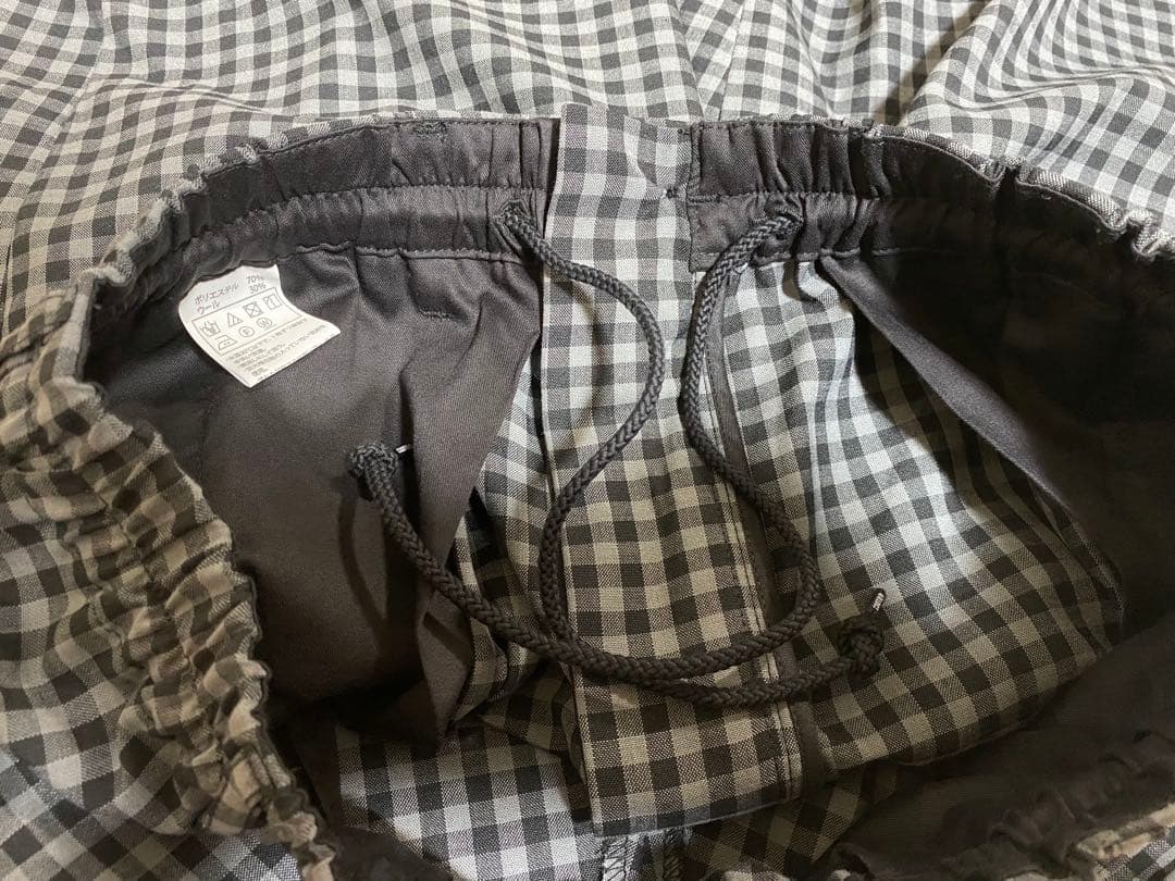 cootie productions ワークショーツ（ギンガムチェック）