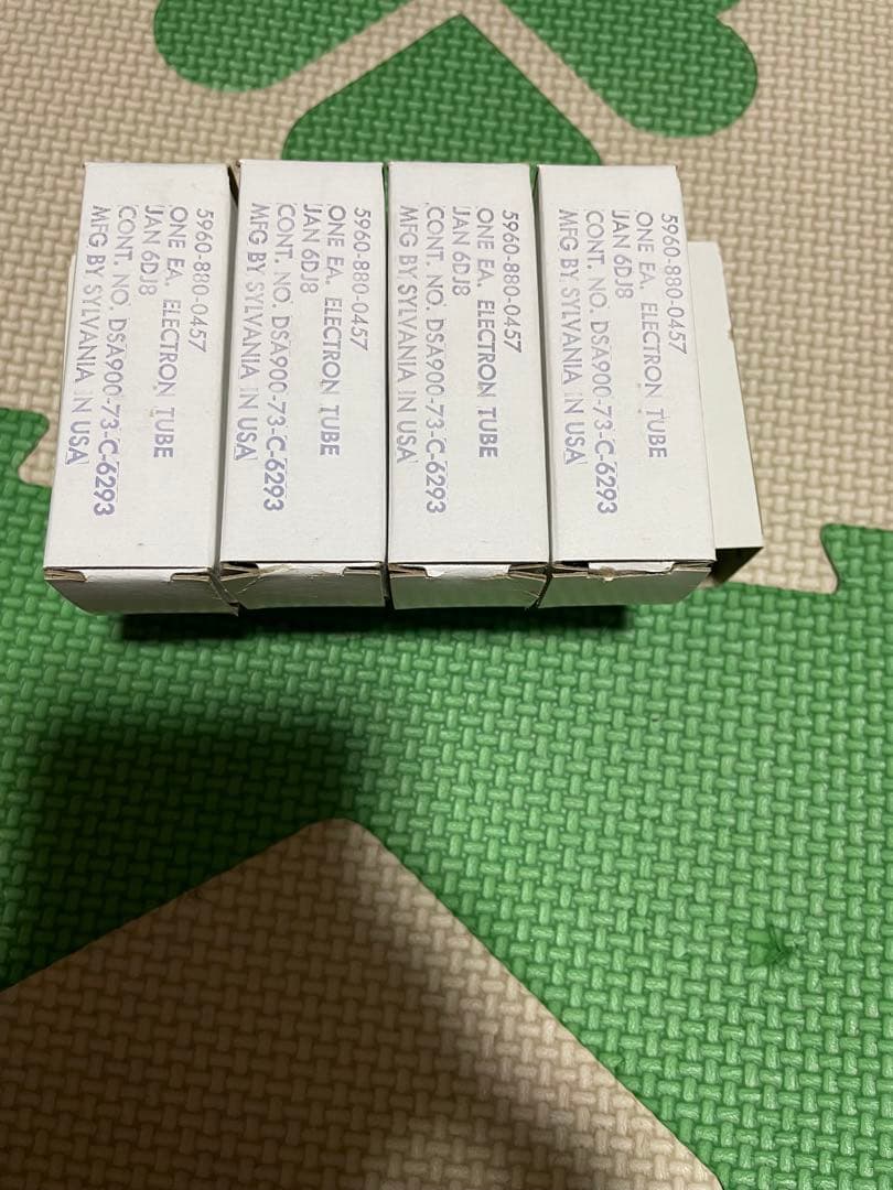 JAN 6DJ8 (6922/ECC88) 真空管4本セット USA製