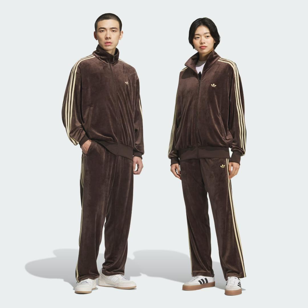adidas originals BROWN ブラウン ジャージ 新品 xs 茶