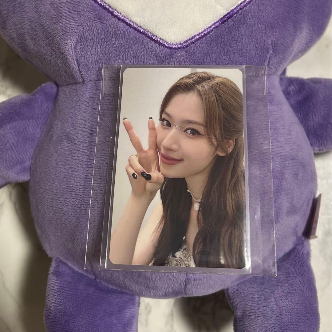 TWICE LOVELYS サナ　ぬいぐるみリュック GIGO トレカセット