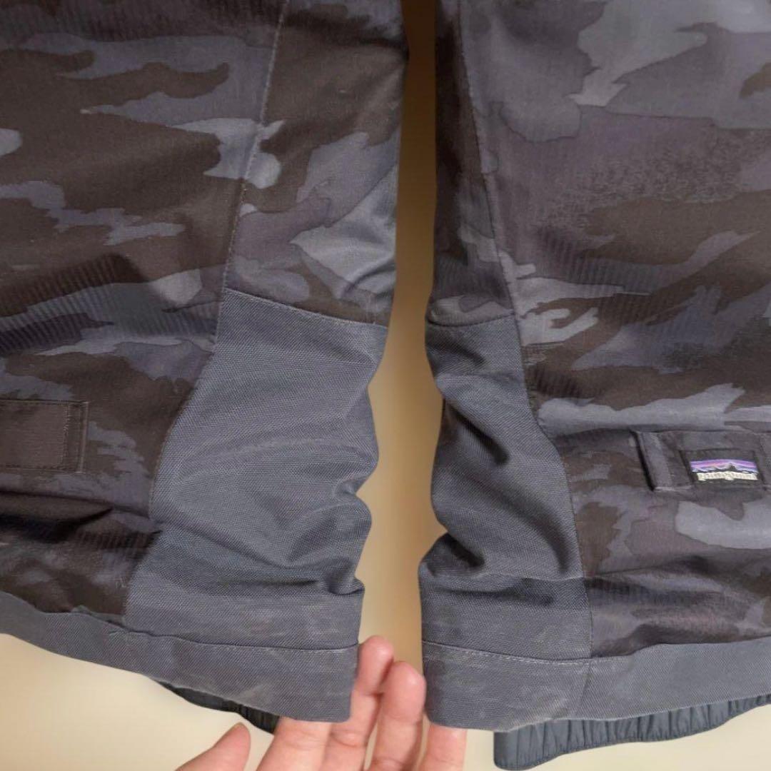 【美品　撥水加工済】　パタゴニア　ボーイズ　M スキー　スノーボード　ウェア