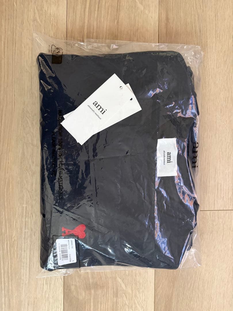 AMI PARIS アミパリス スウェット トレーナー ネイビー Sサイズ