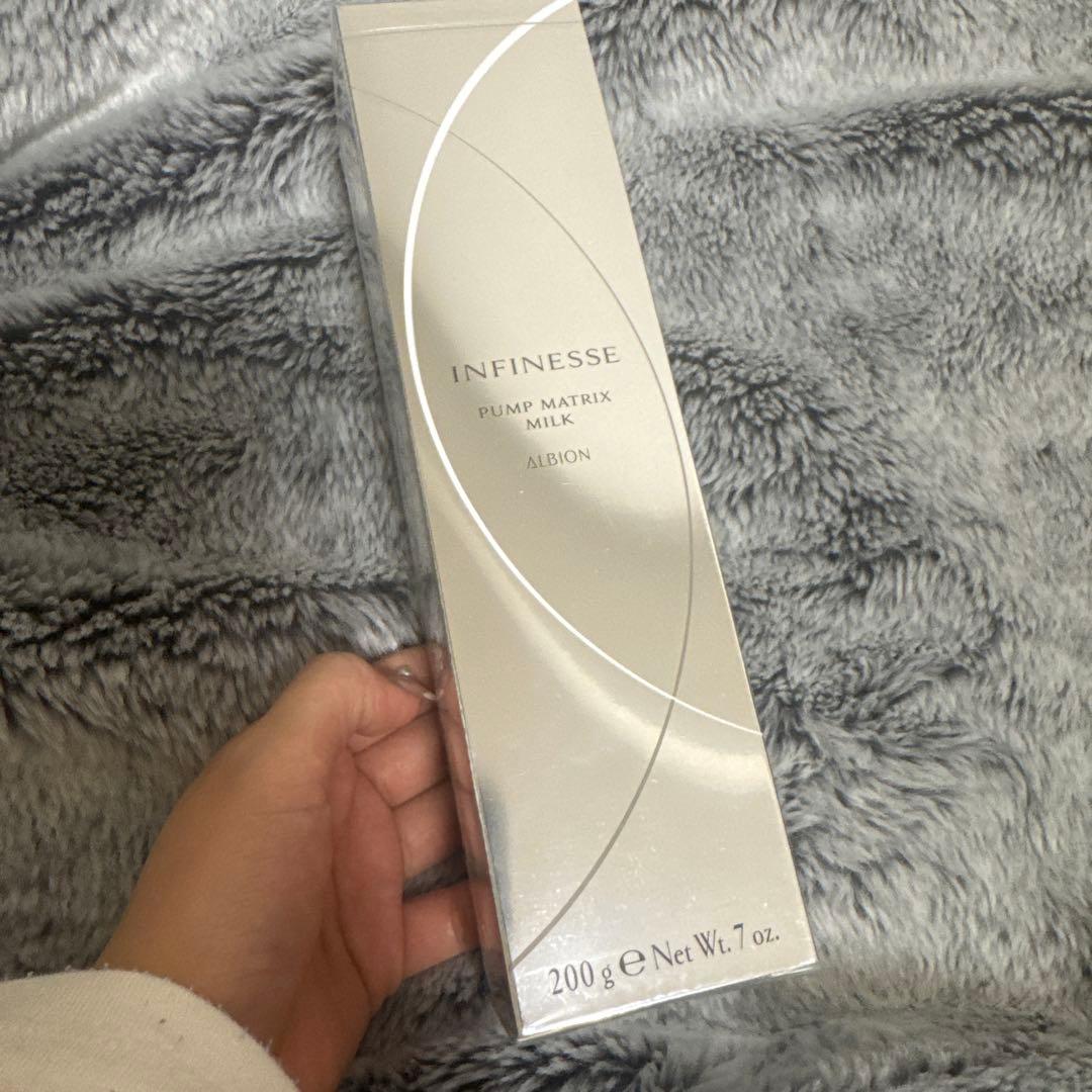 ALBION INFINESSE PUMP MATRIX MILK ➕スキコン