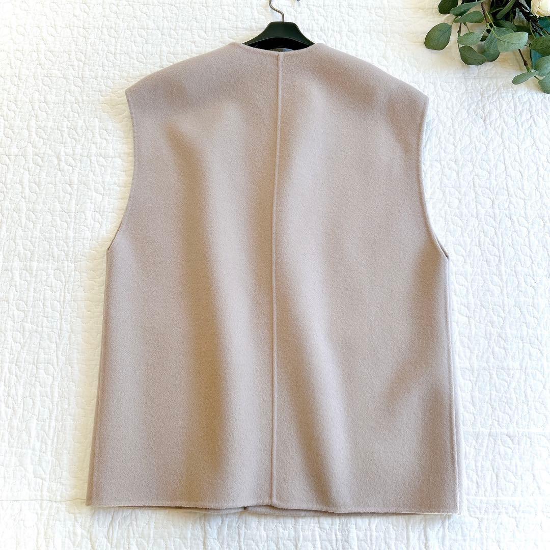 新品タグ付✨ 定価3.9万 CADUNE ウール リバー ベスト ジレ