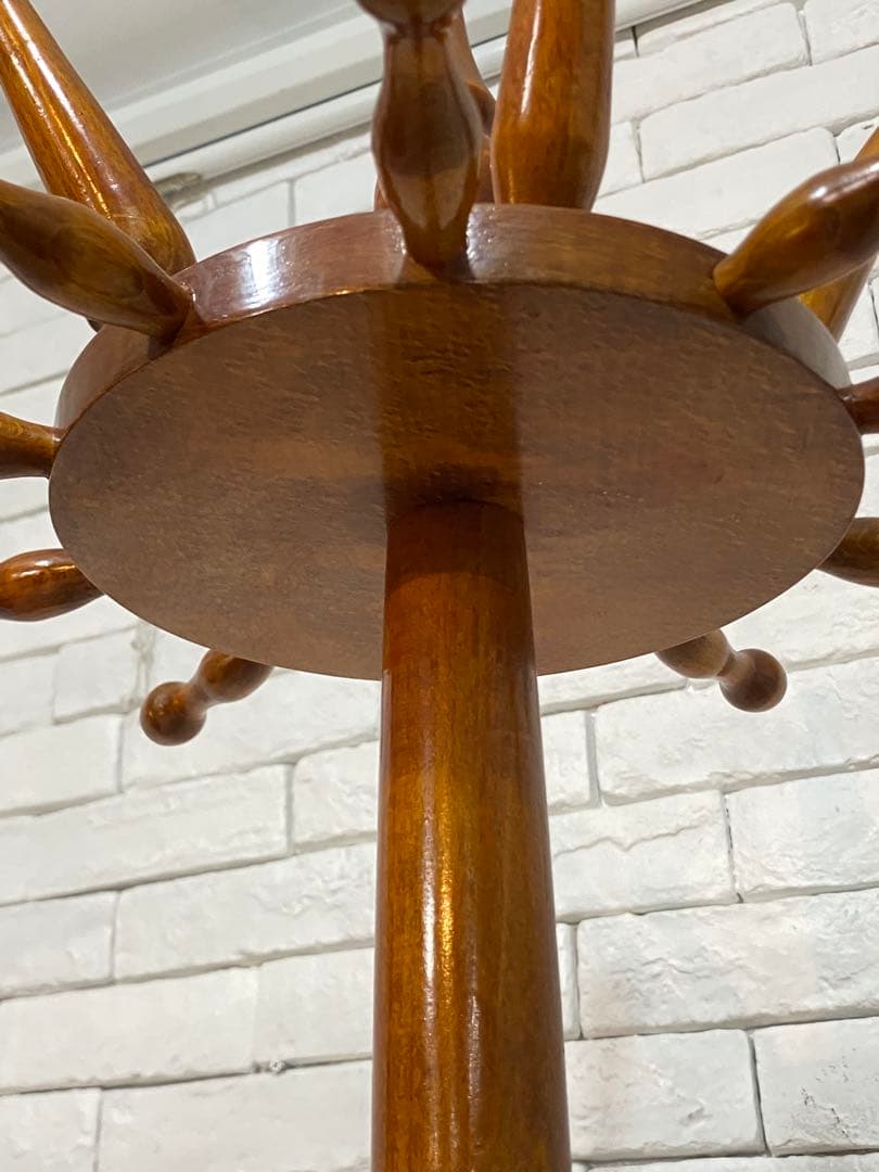 【東京都内23区配送無料】アンティーク　デンマーク製　ポールハンガー　スタンド