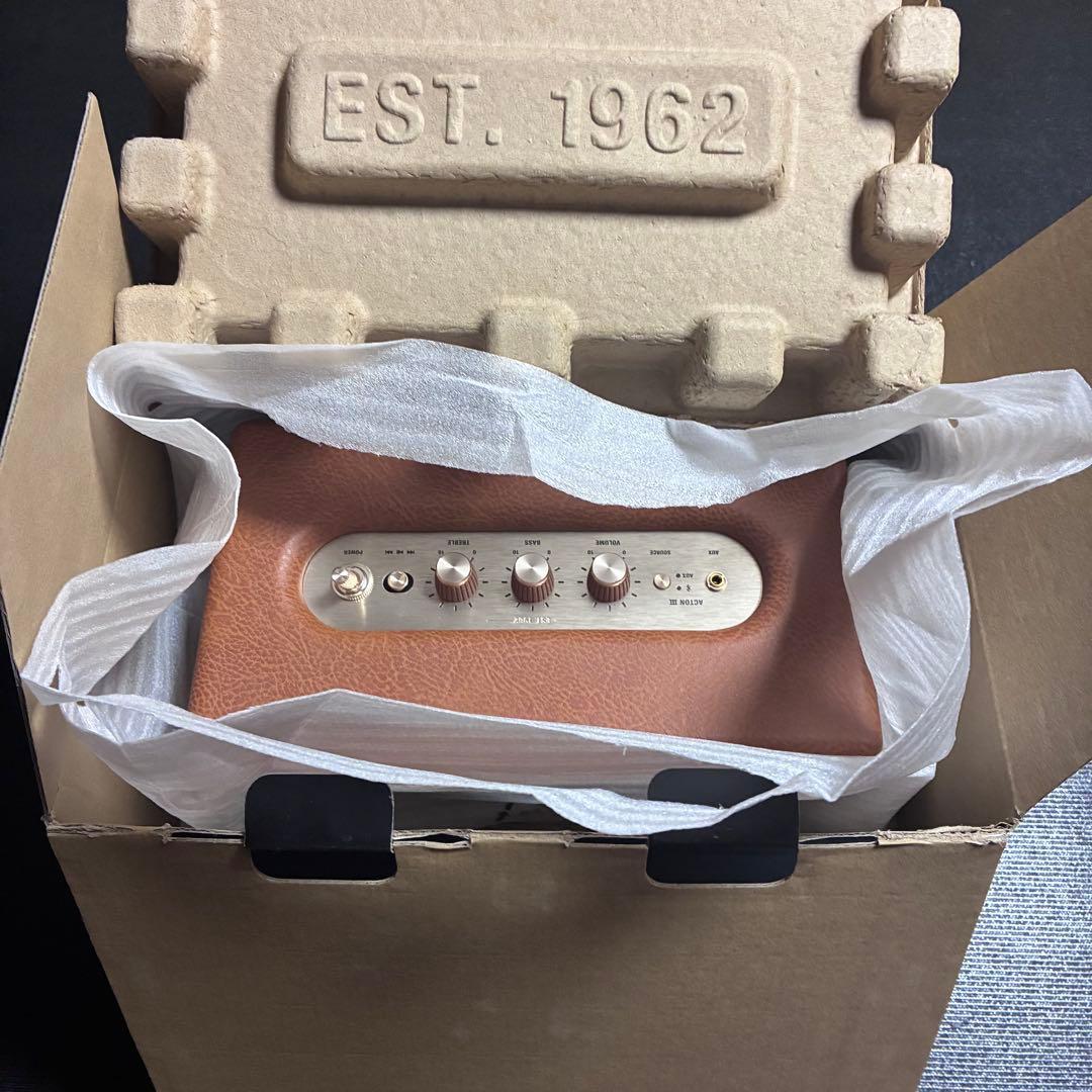 Marshall bluetooth スピーカー ActonⅢ ブラウン