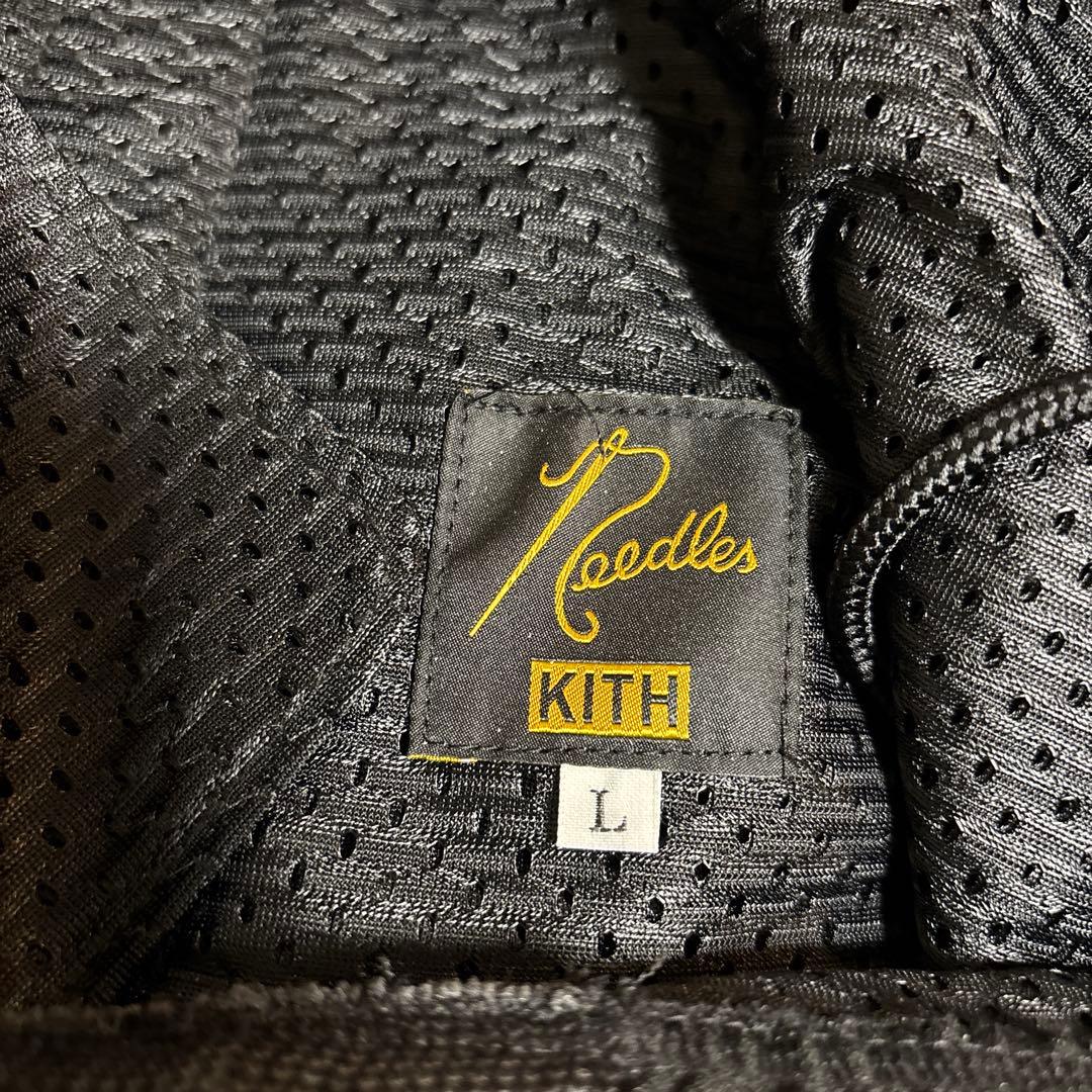 【レア】Kith x Needles トラックパンツ black L