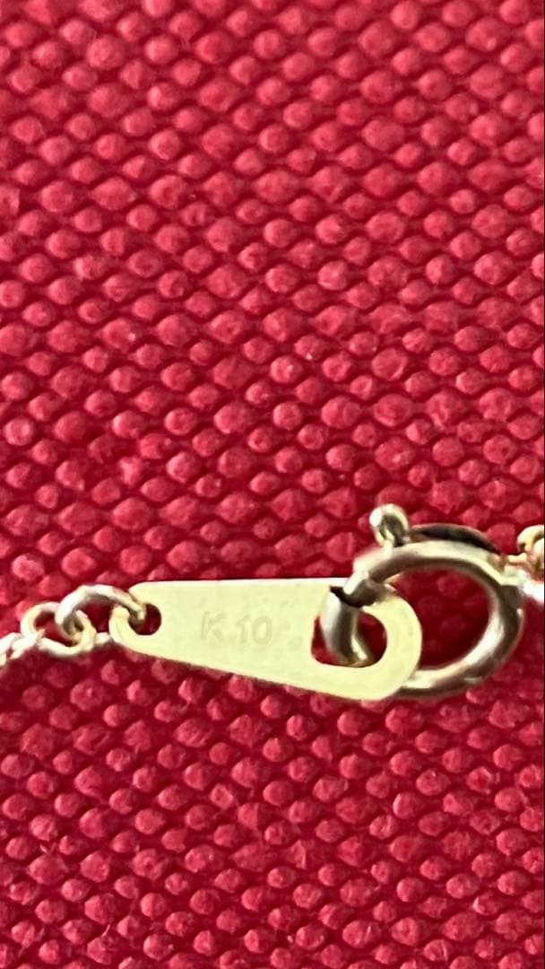 お*ん様 碌山　K10 ネックレス　刻印あり