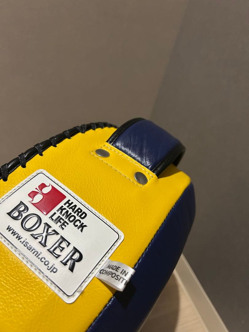 極美品ISAMI ドラムミット ライトモデル BOXERイサミ ボクシングミット