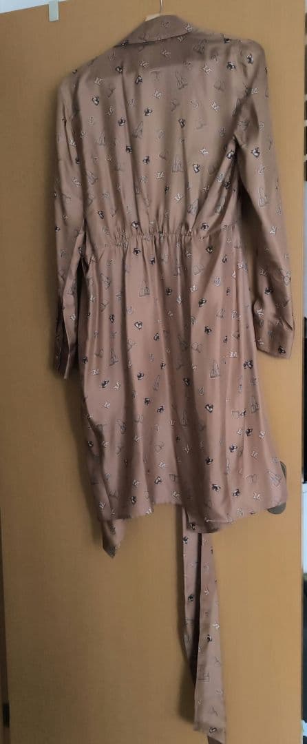 Max Mara シルク ロングシャツワンピース 38