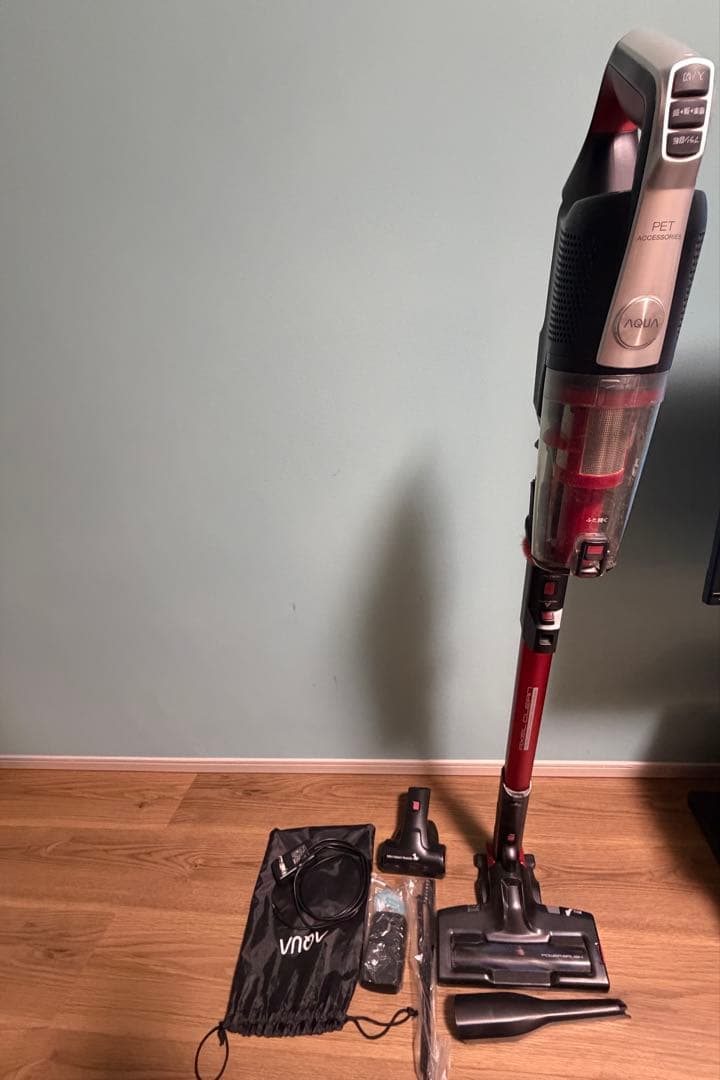 アクア AQUA 掃除機 AQC-HF500 レッド
