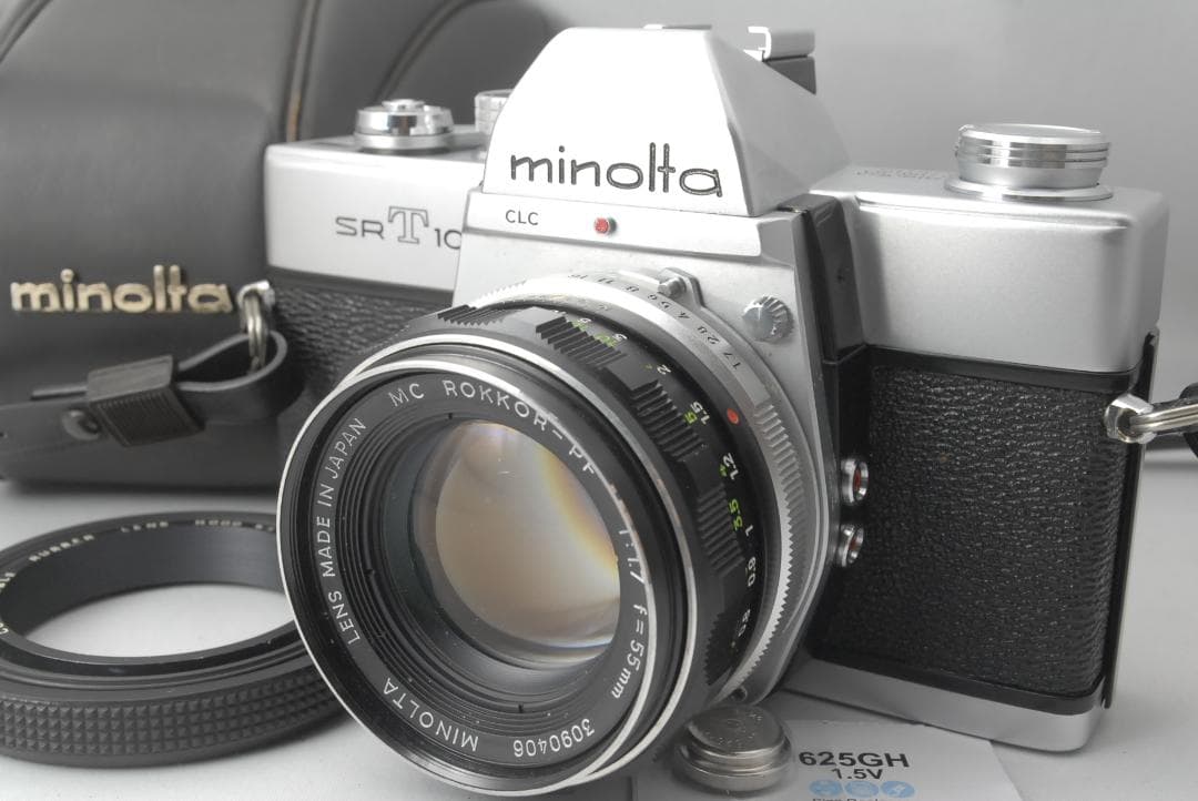 フィルムカメラ MINOLTA SRT101 ROKKOR-PF 55mm f1.7