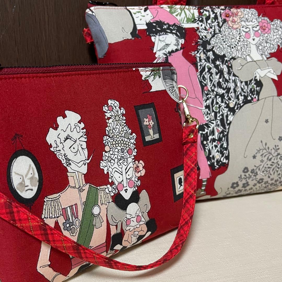 ♡ クリスマスで2個♡ハンドメイド　アレキサンダーヘンリー