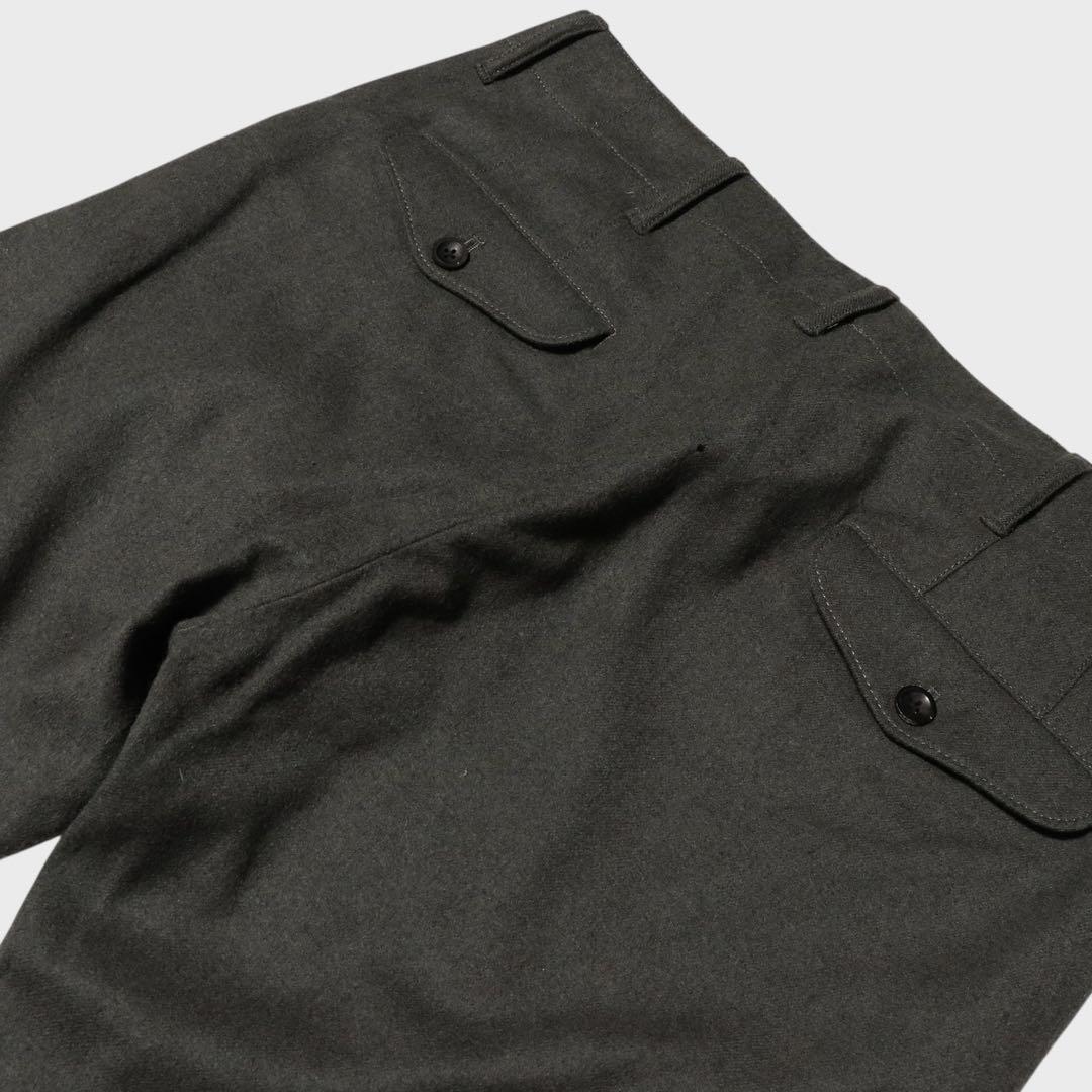 未使用★W32★RRL★ダブルアールエル★ウール トラウザー パンツ★グレー