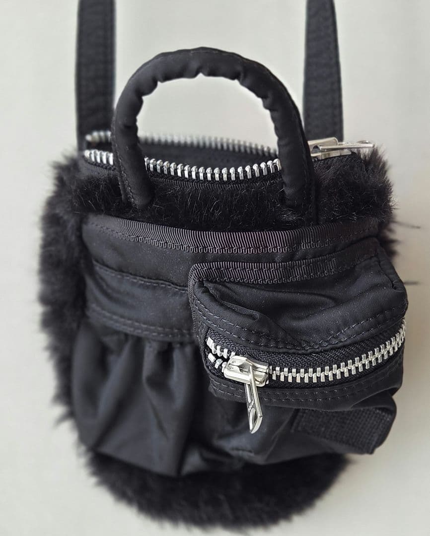 s*e様 sacai x PORTER スモールポケットバッグ黒