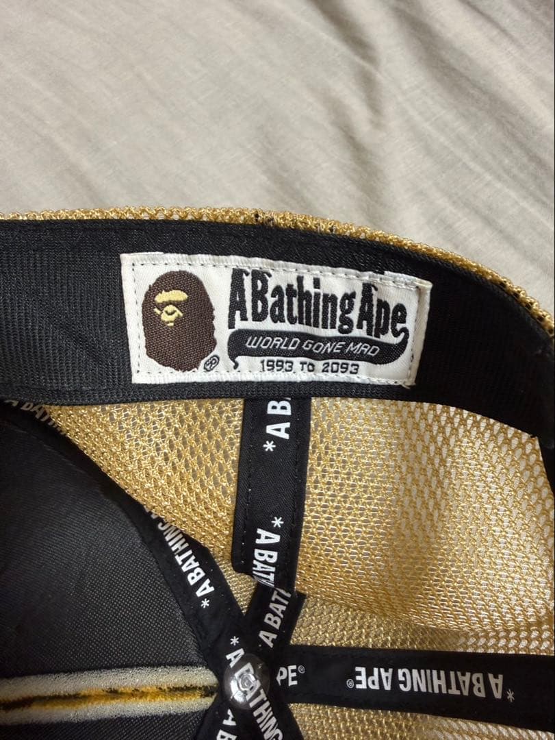 A BATHING APE カモ　キャップ