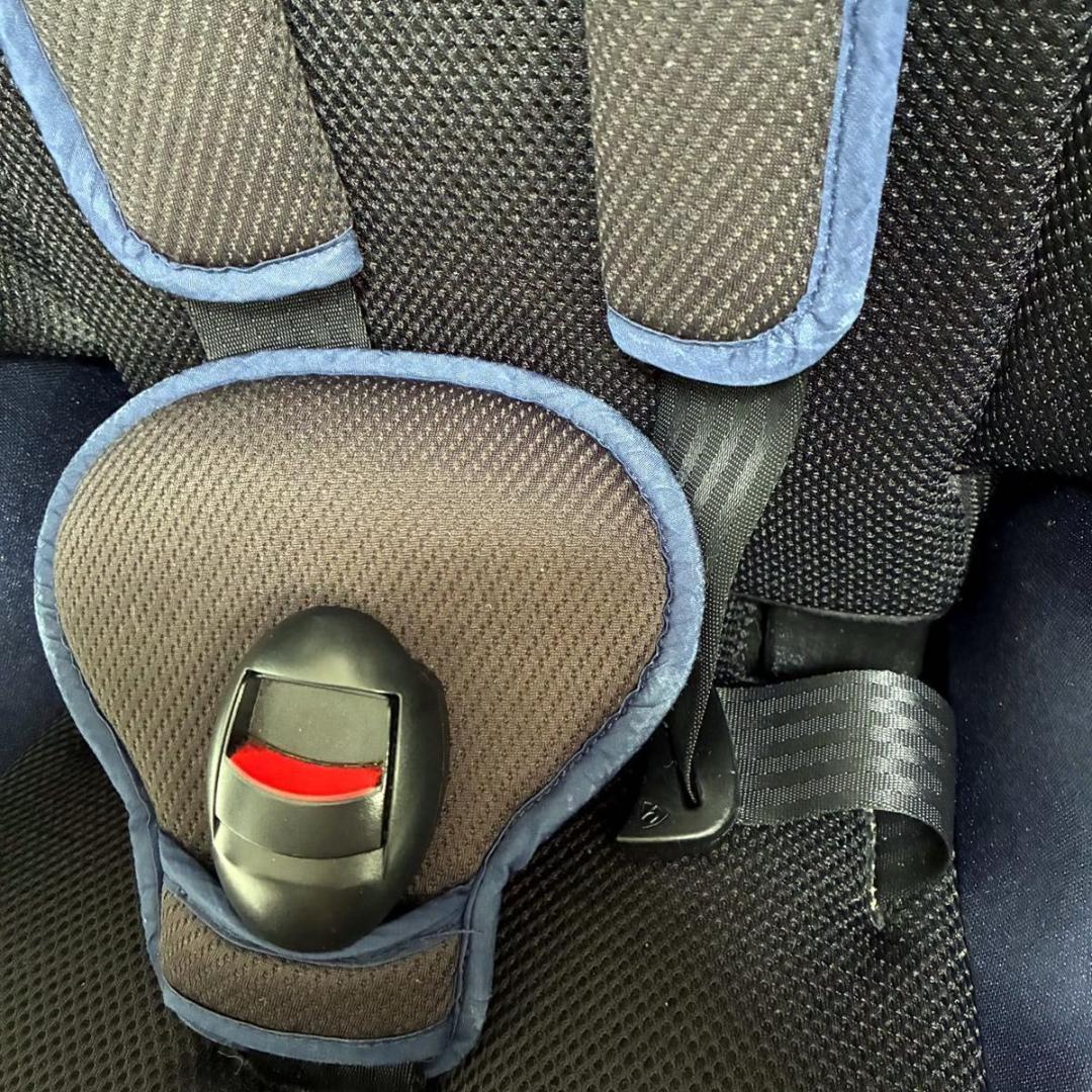 アップリカ エアグルーヴ クールブルー ジュニアシート ホームクリーニング済