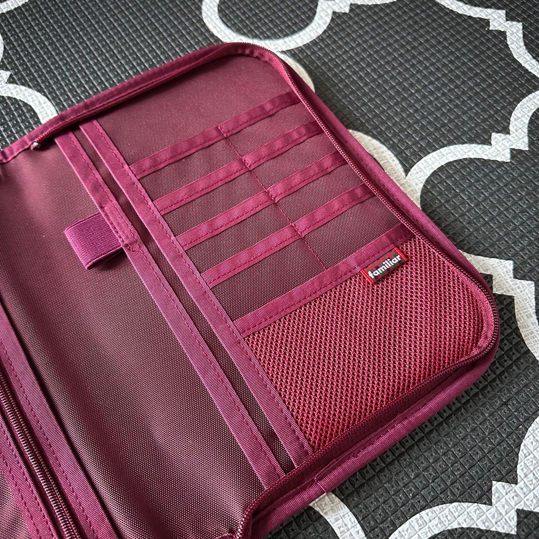 ファミリア 母子手帳ケース 002 レッド