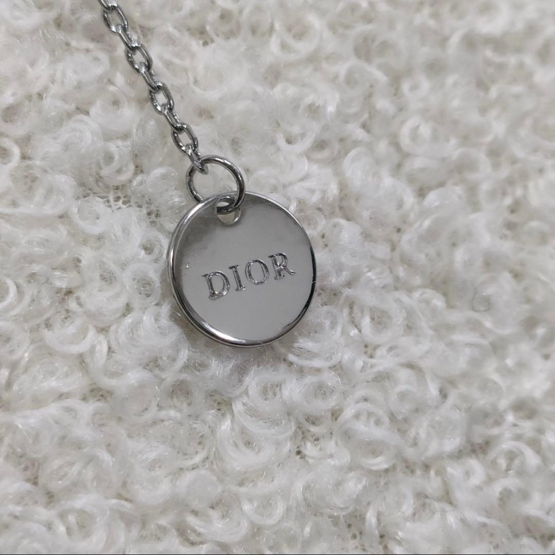 ディオール　シルバー　ネックレス　DIOR Clair D Lune