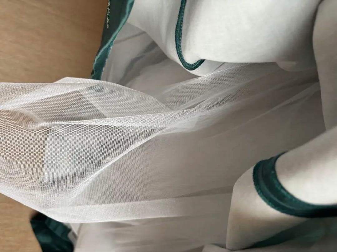 よ*し様 ウェディングドレス　カラードレス　演奏会　ナイトドレスAライングリーン