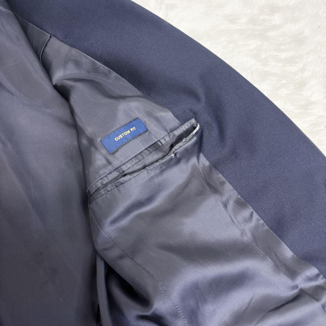 ポロラルフローレン ウールツイルブレザー 38S 紺ブレ 金ボタン 紺ブレ