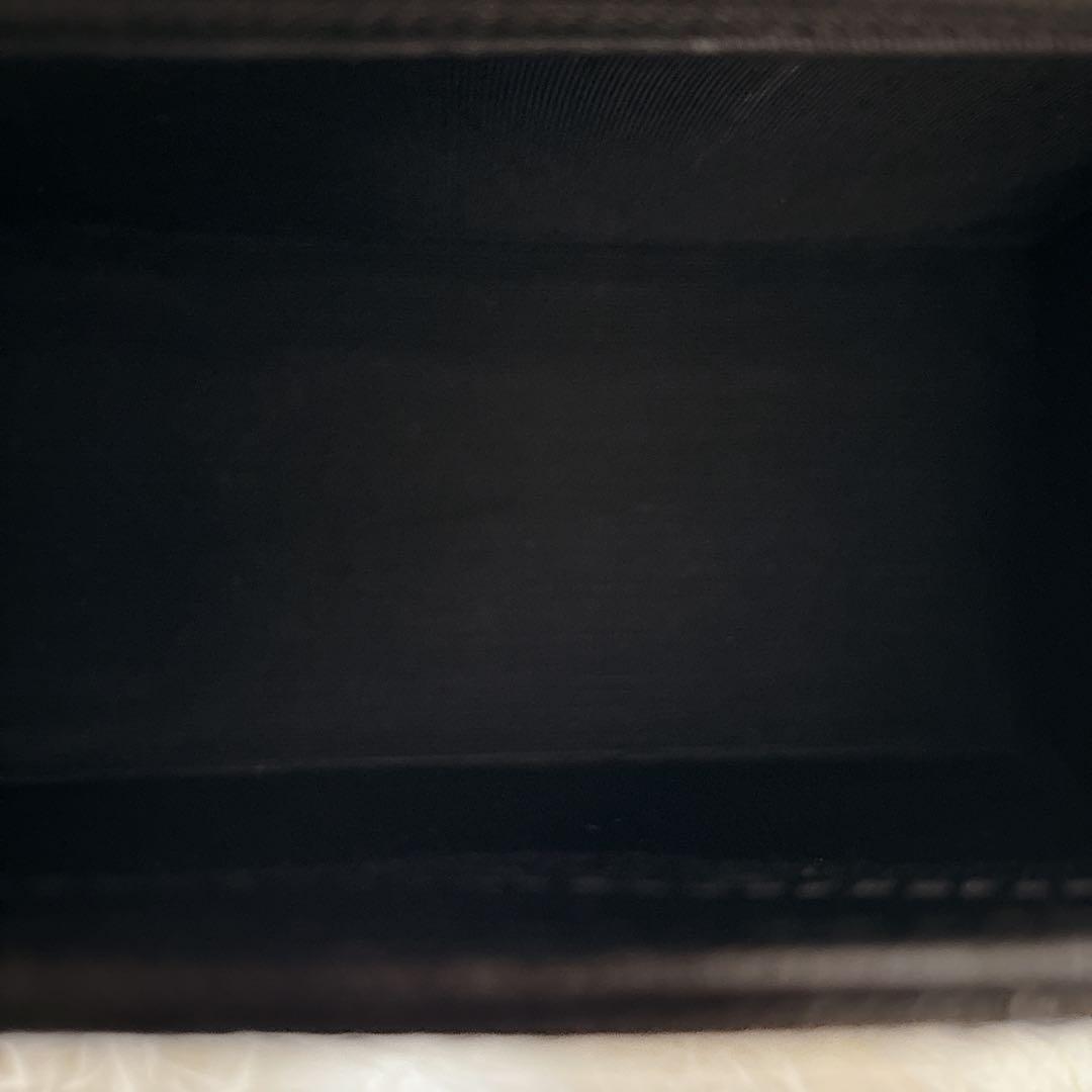 courrges クレージュ 2wayハンドバッグショルダー ブラックフォーマル