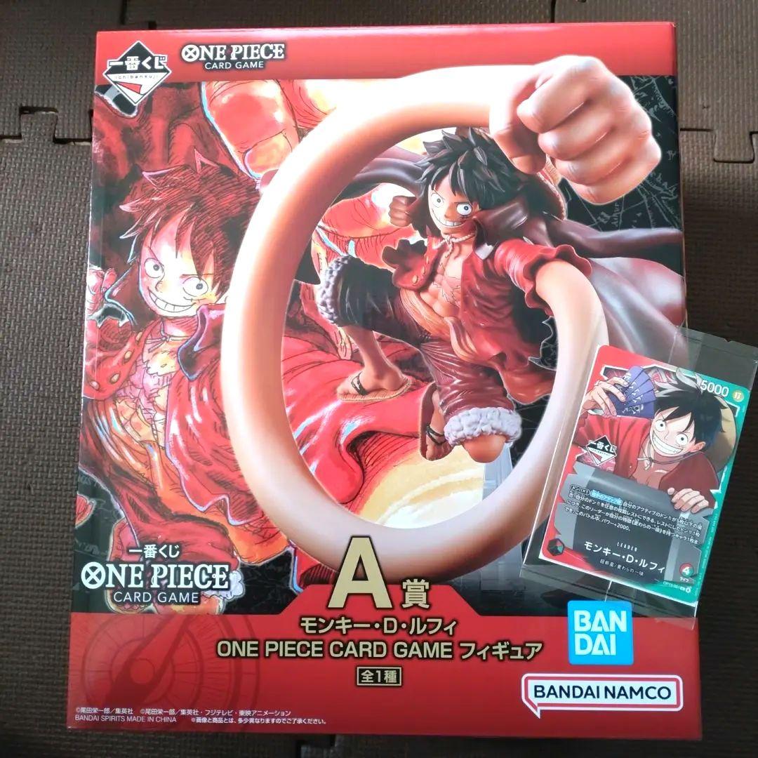 ワンピースカード 一番くじ A賞 フィギュア プロモ カード セット