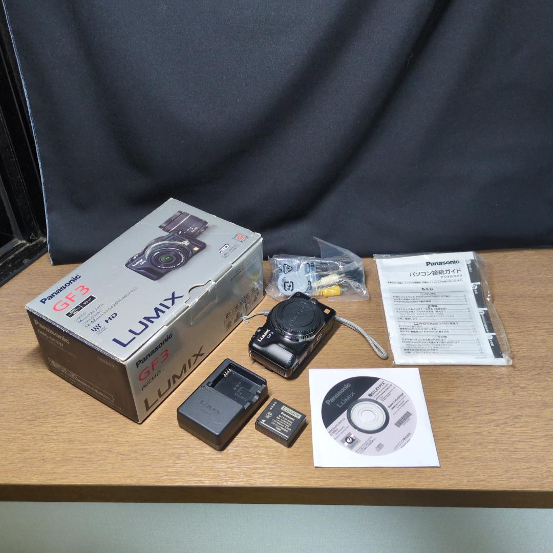 Panasonic LUMIX GF3(BODY) ミラーレスカメラ ブラック