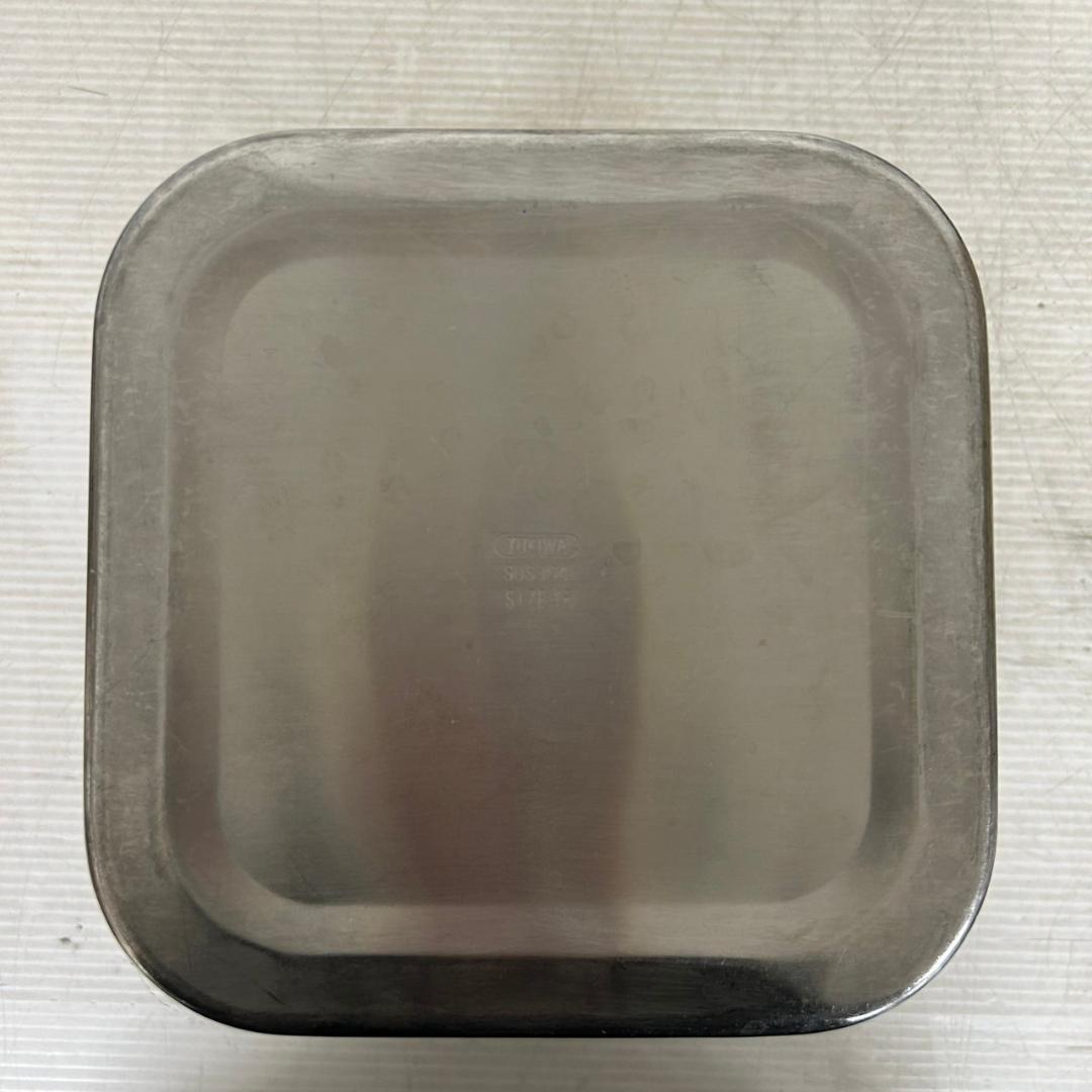 ユキワ 深型キッチンポット ③ ４個セット 蓋あり SIZE18 N0611