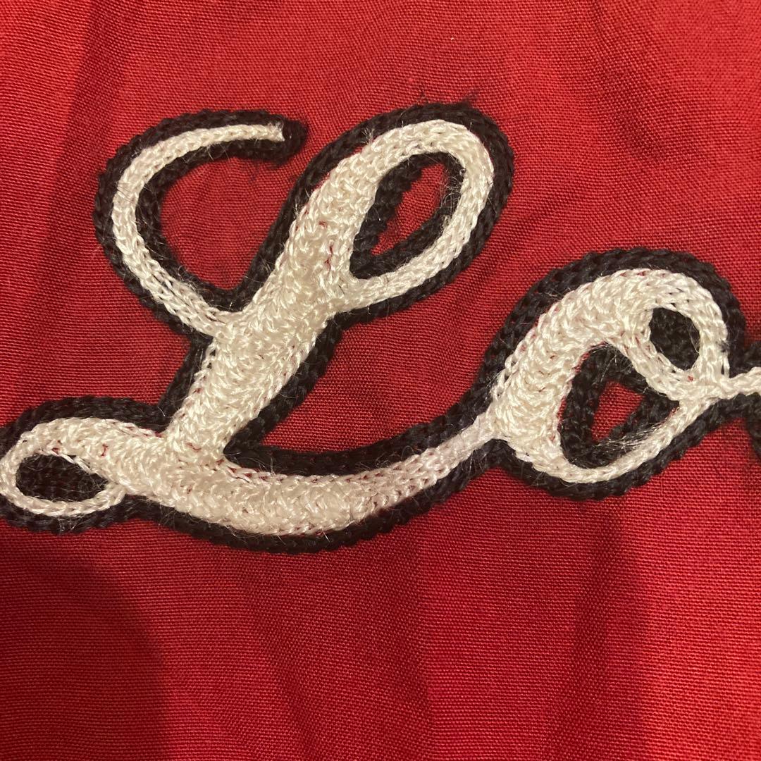 Style eyesボーリングシャツ　Gavette 半袖シャツ 赤