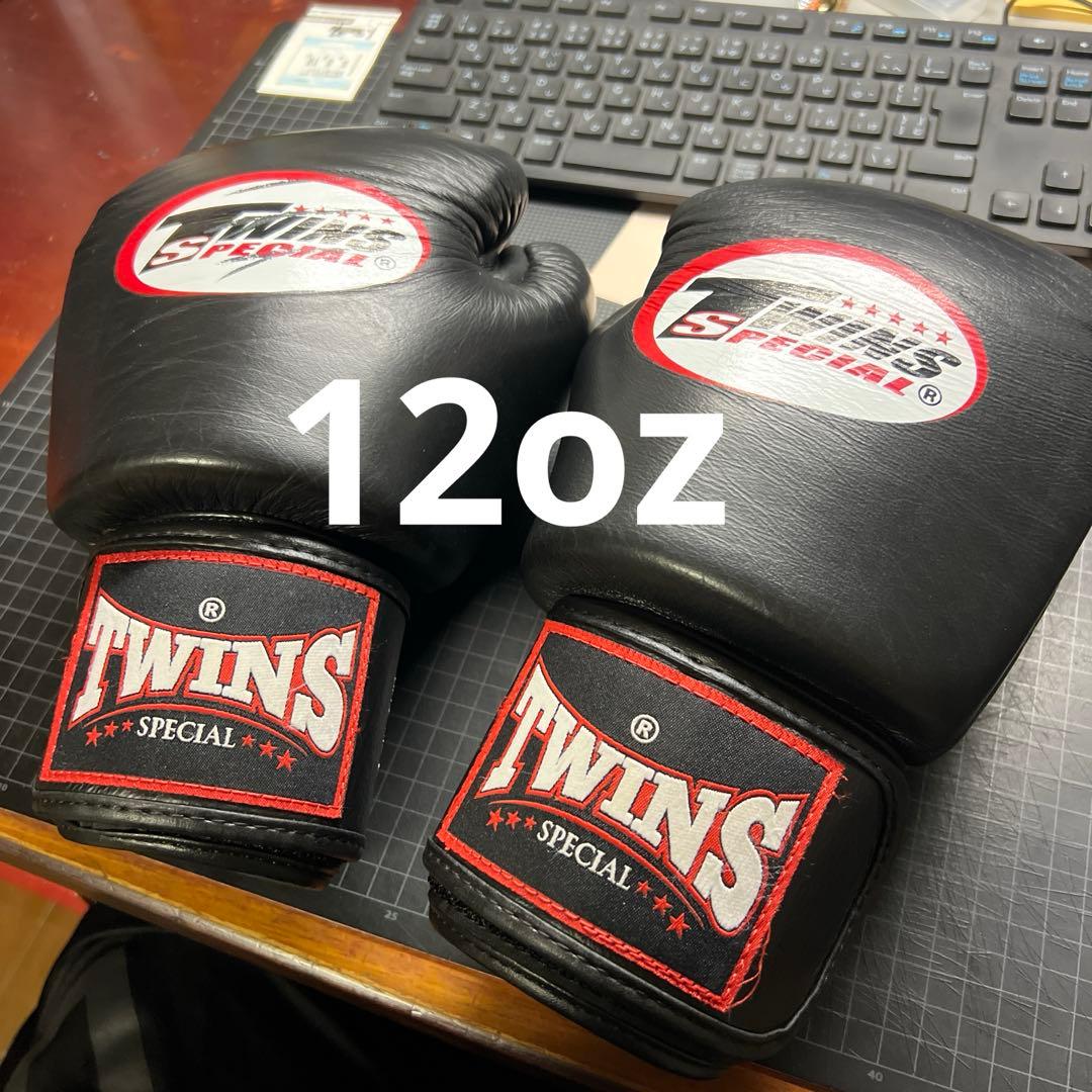 TWINS 12oz ボクシンググローブ　本革　状態良