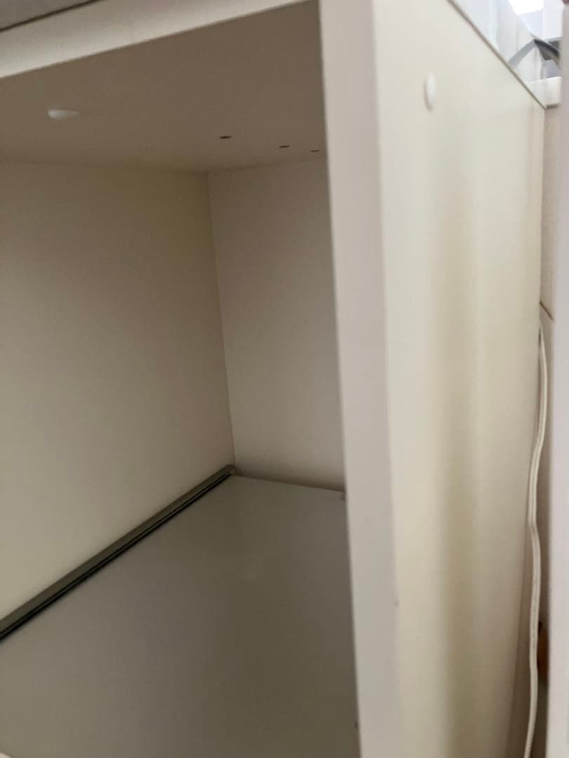 《送料込み》Pamouna パモウナ 120ホワイト食器棚 引き出し付き