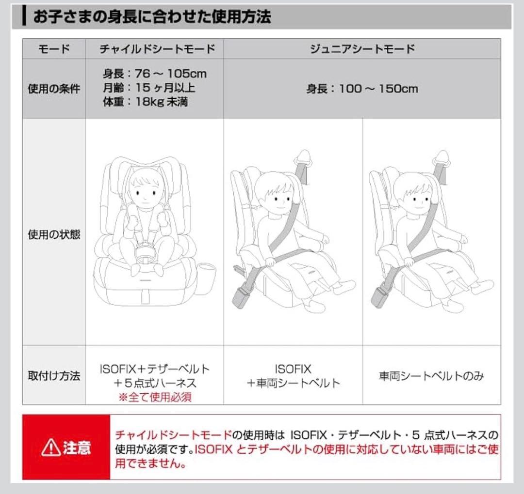 Nebio PoPPit G チャイルドシート ブラウン