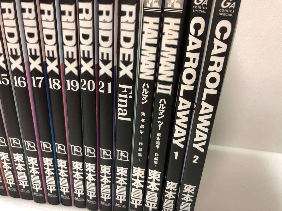 RIDEX Halman CAROLAWAY 東本昌平　セット