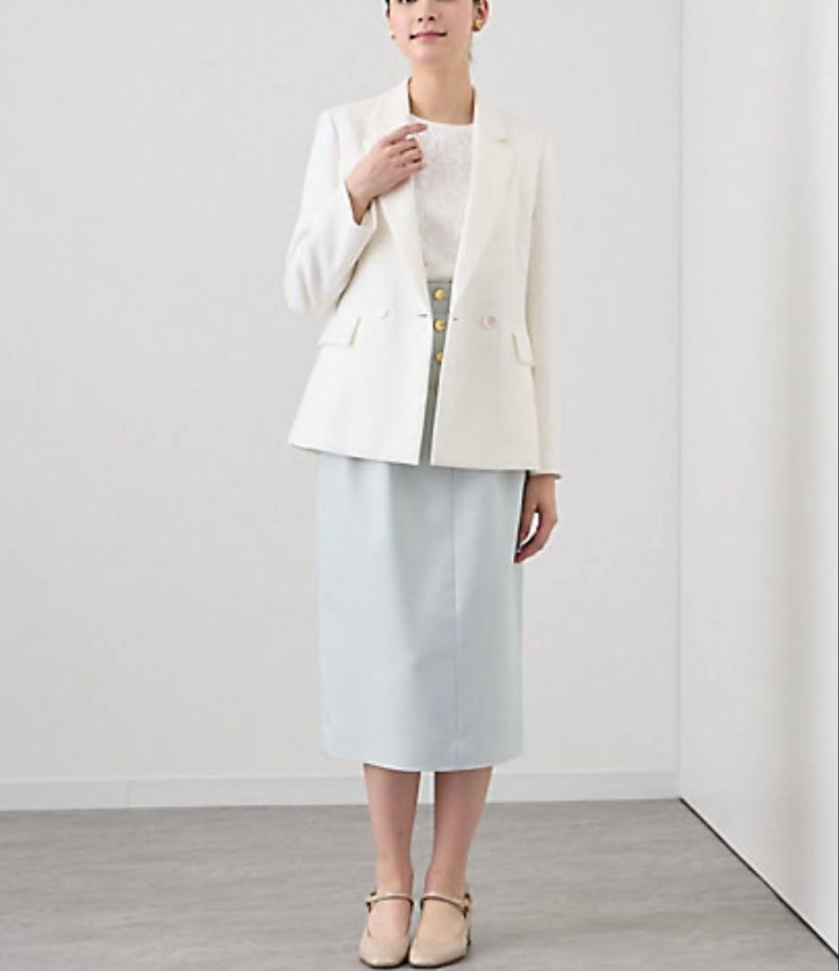 美品　アナイ　バスケットツイードダブル ジャケット　2024SS 現行