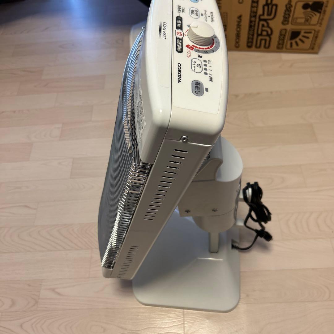 【美品】 送料込み CORONA コアヒートCH-129R-W