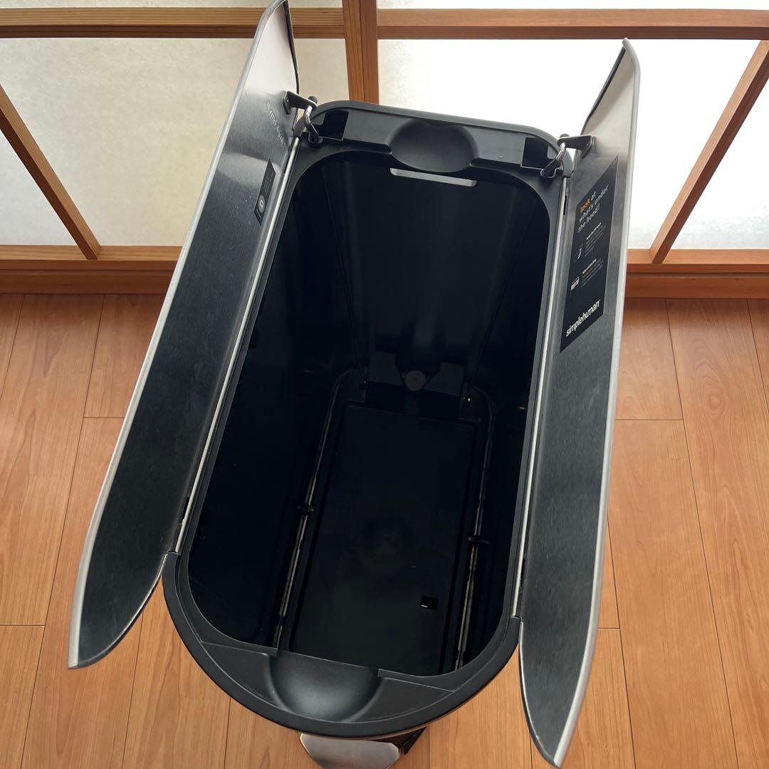 simplehuman/シンプルヒューマン　バタフライステップカン　40L
