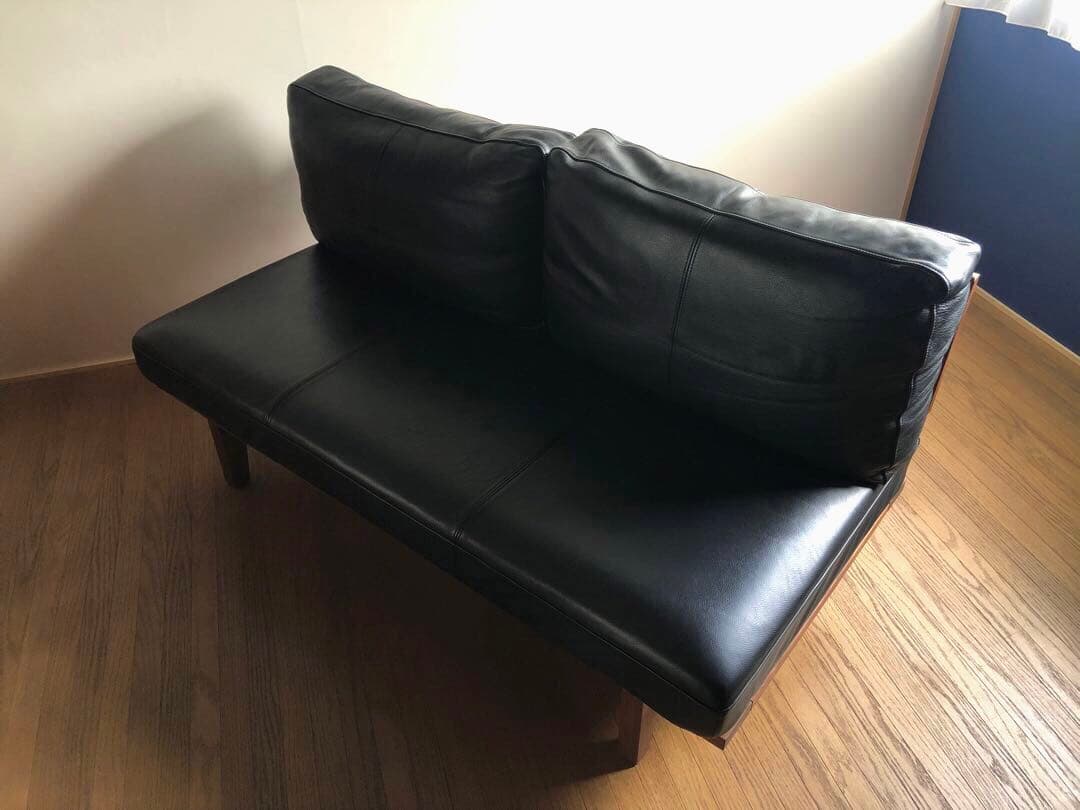 MASTERWAL マスターウォール RITZ SOFA リッツ ソファ 黒革